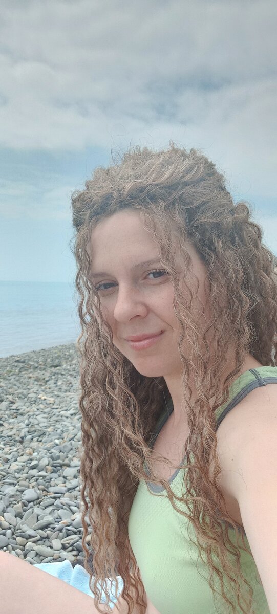 На пляже Варваровской щели