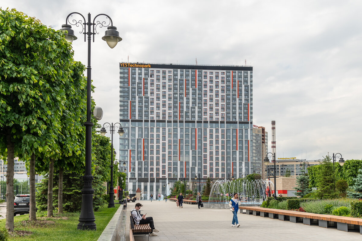 Nayada установила стационарные перегородки в офисе YE`S в Технопарке