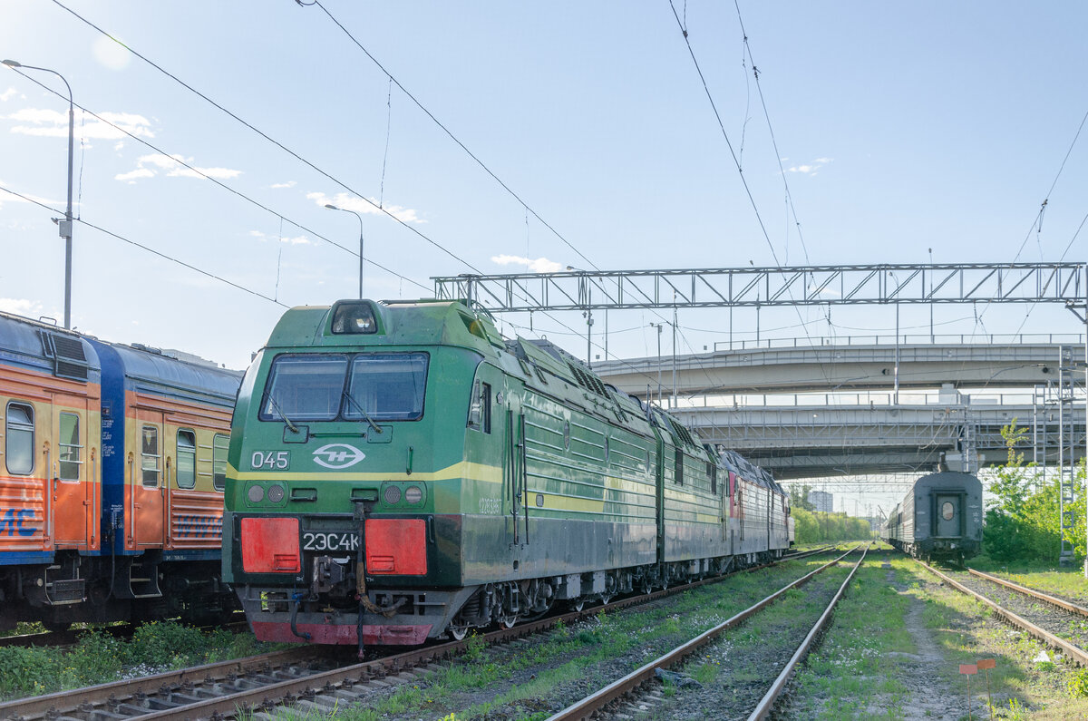 2ЭС4К-045 (ТЧЭ-21 Волховстрой) 11.05.23
