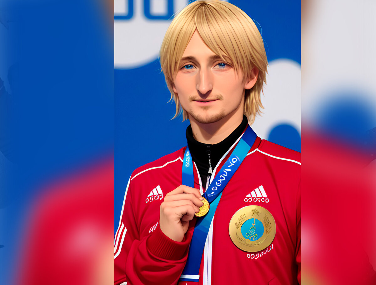 Вот так выглядит Евгений Плющенко по мнению нейросети.