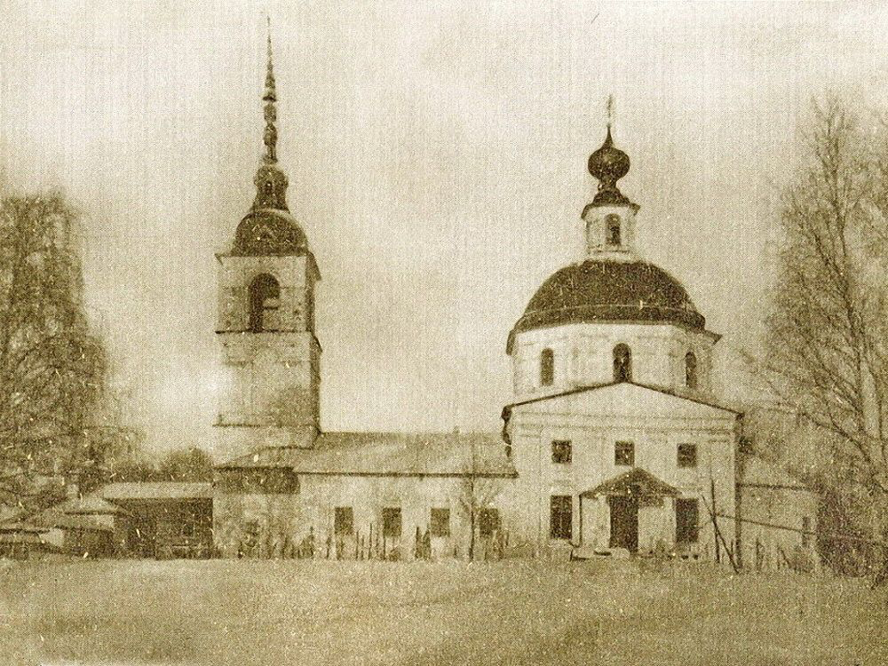 Воскресенская церковь в 1930-е. Источник - фонд ГАВО.