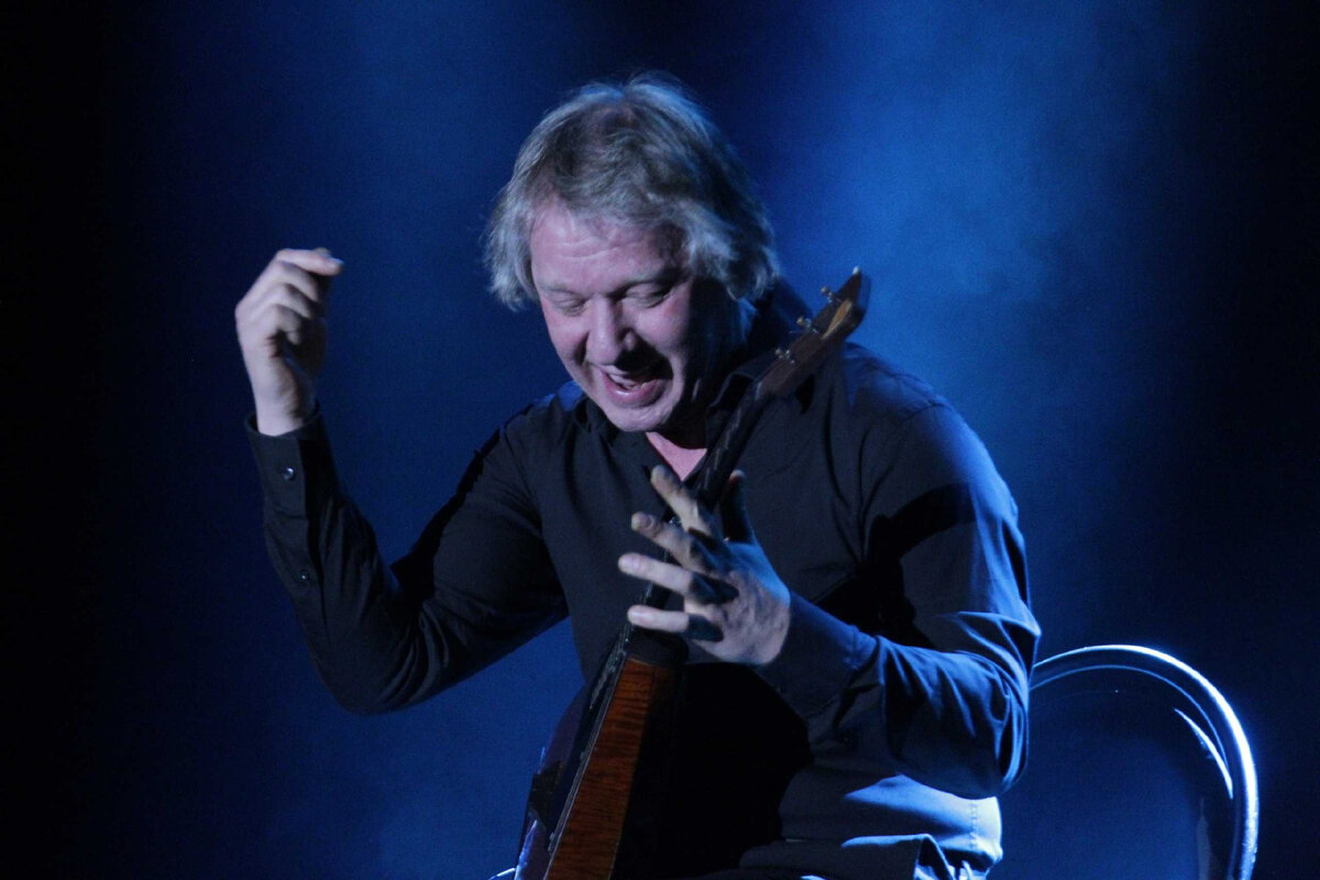 Алексей Архиповский во время концерта