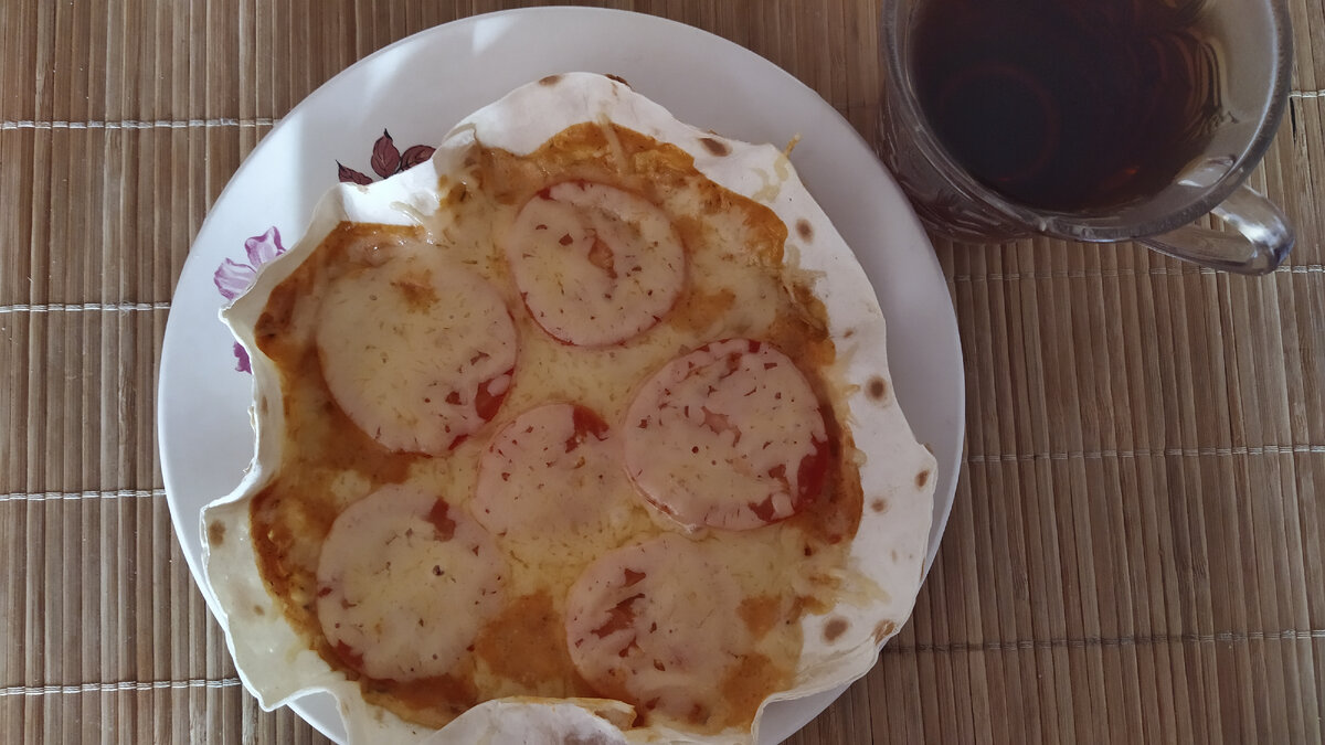 Мой завтрак на лаваше