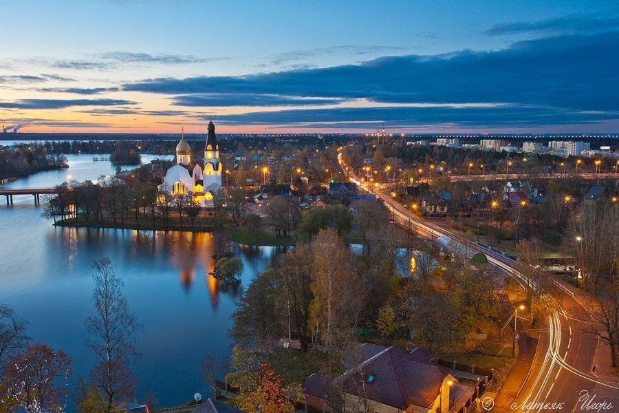 Вид Сестрорецка 