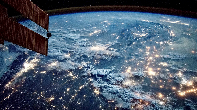    Фото, сделанное с МКС. Олег Кононенко, naukatv.ru