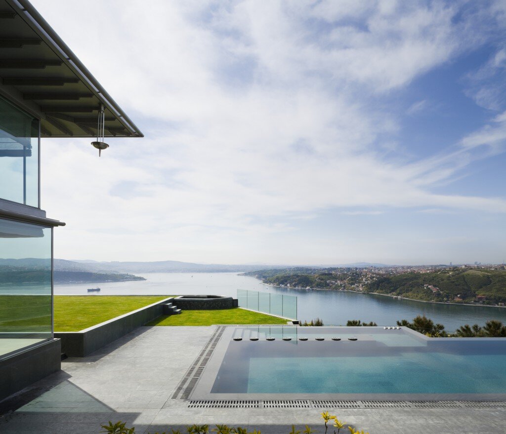 Архитектор Чи Винг Ло, проект виллы в Стамбуле