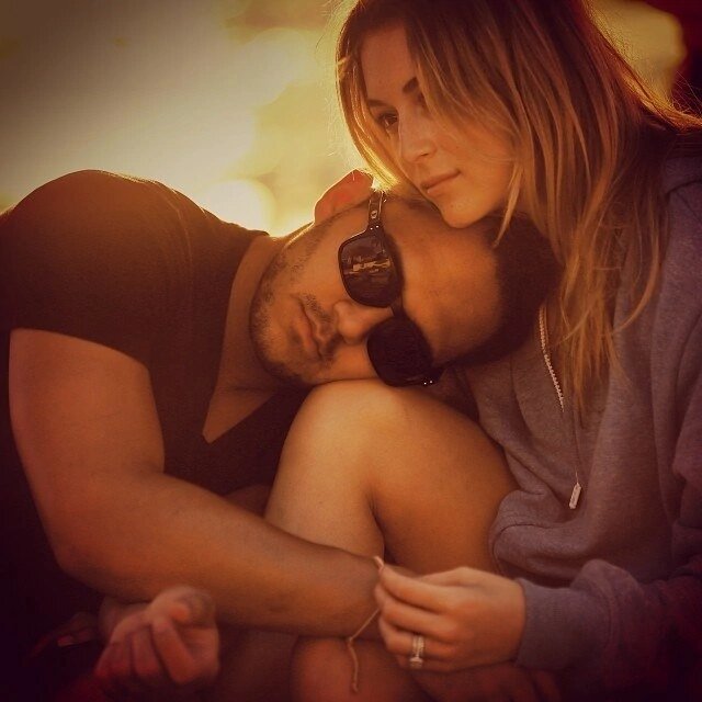 Алекса и её муж Карлос ПенаВега в 2014 году (фотосессия в медовый месяц)