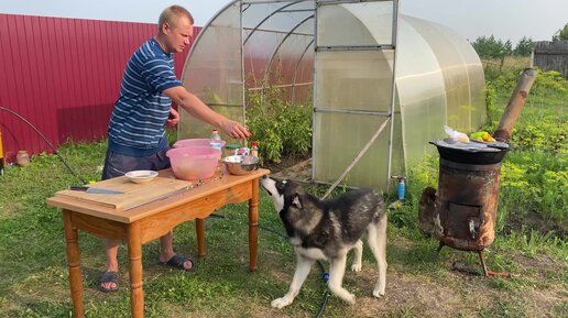 Не успел приготовить курицу на мангале как ветром сдуло всю поляну. Рубрика 