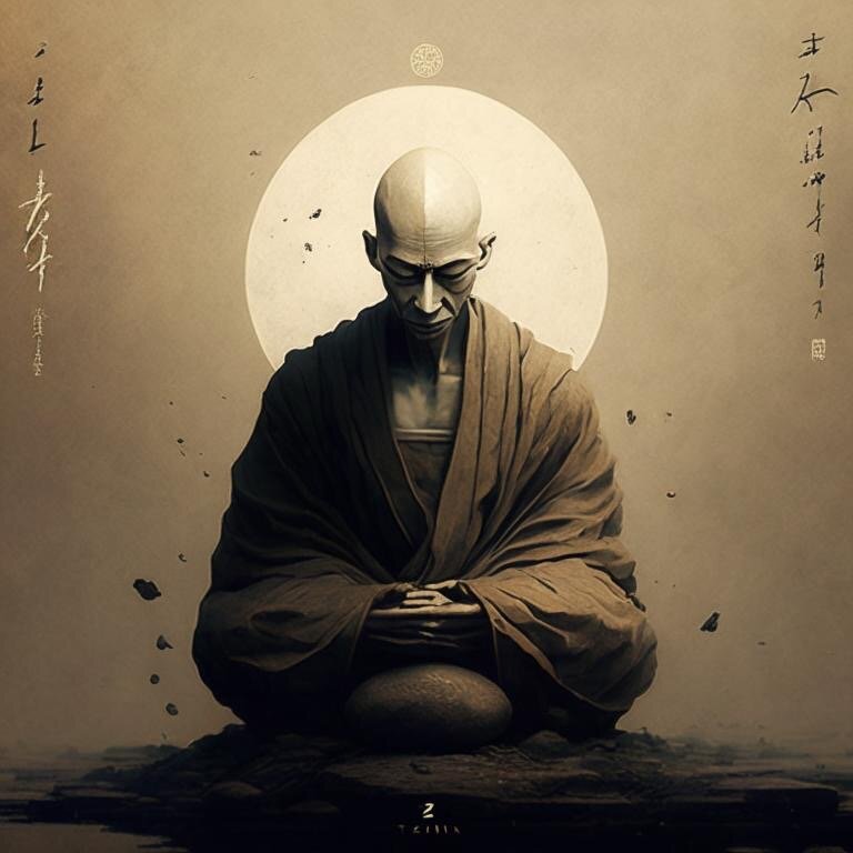 Модель Kandinsky 2.1 нарисовала: Теория большого дзена