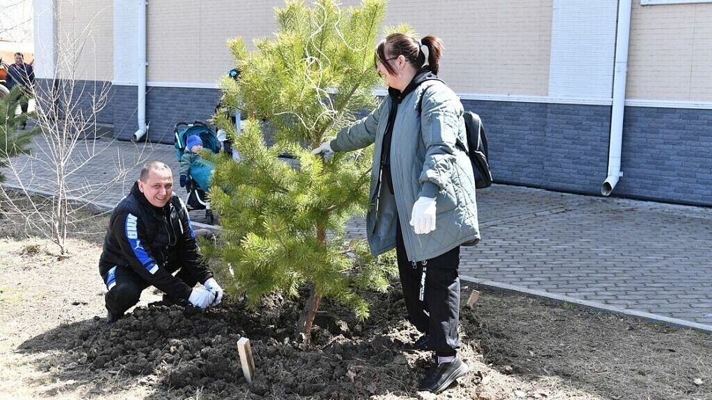     В мероприятии принял участие мэр краевого центра. Акция прошла возле культурно-спортивного комплекса «Арсеналец».