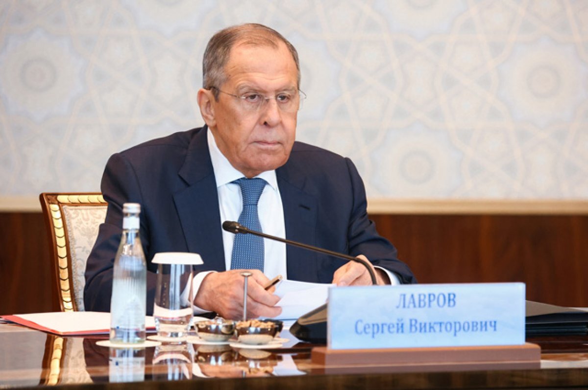    Министр иностранных дел России Сергей Лавров.