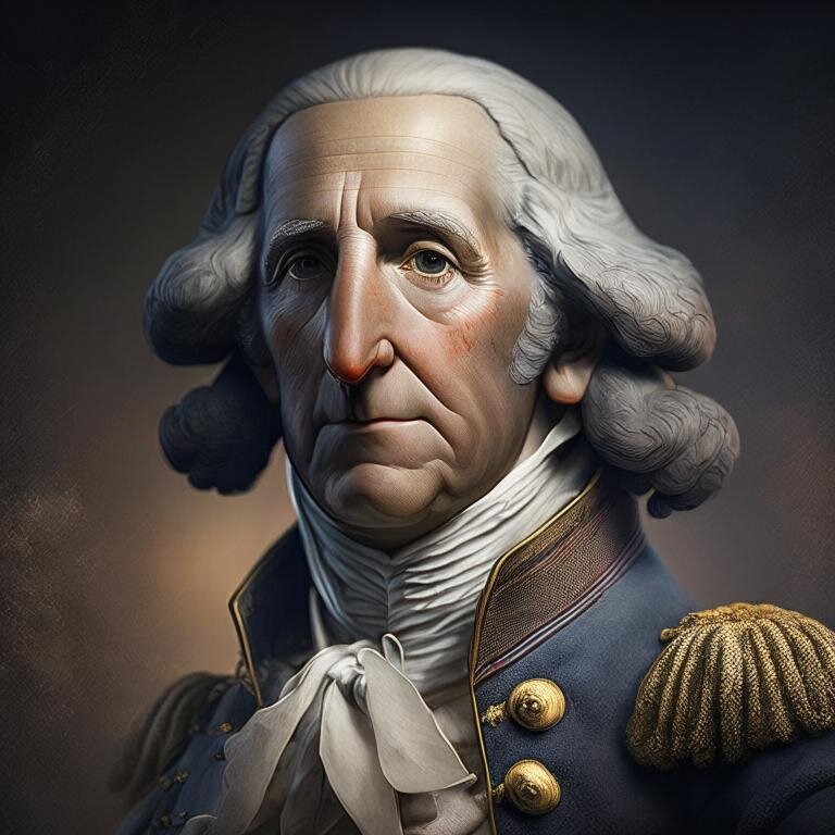Джордж Вашингтон в мундире