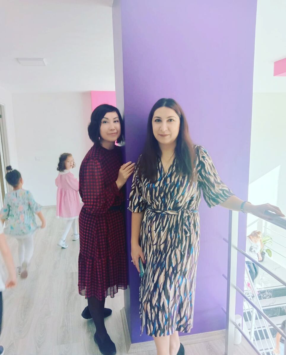 С ребятами после обеда встретились с коллегой 