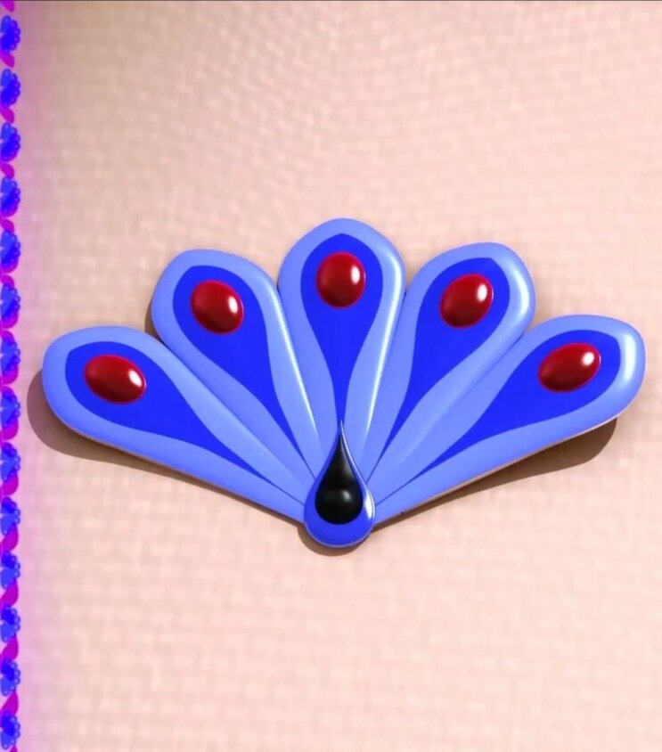 Талисман Маюры .павлин.