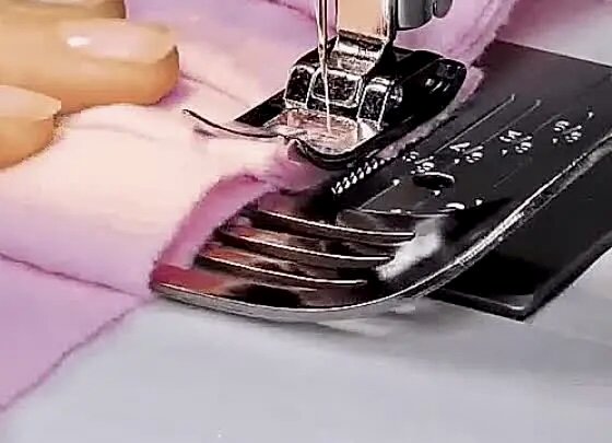 Как закрепляют концы строчек на швейной машине