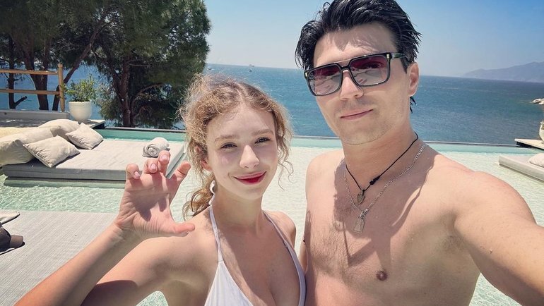    Полина Шубодерова и Сергей Розанов. Соцсети