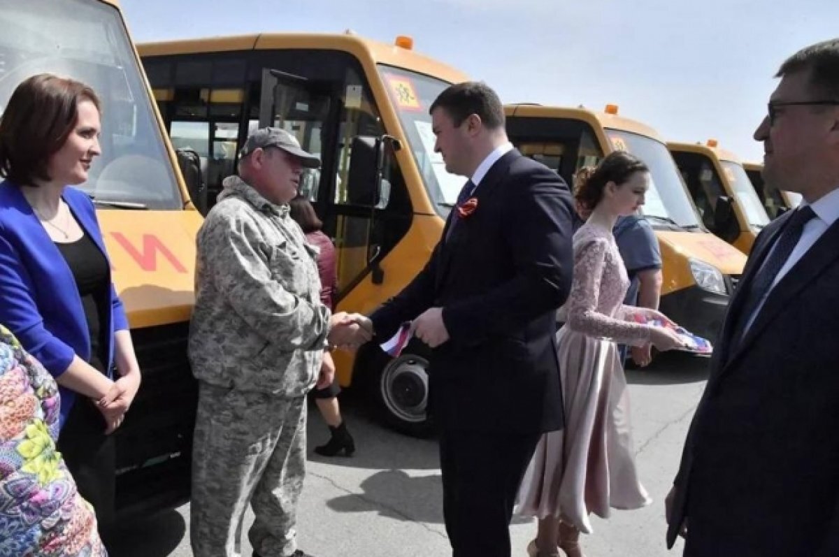    Виталий Хоценко лично пообщался с водителями.