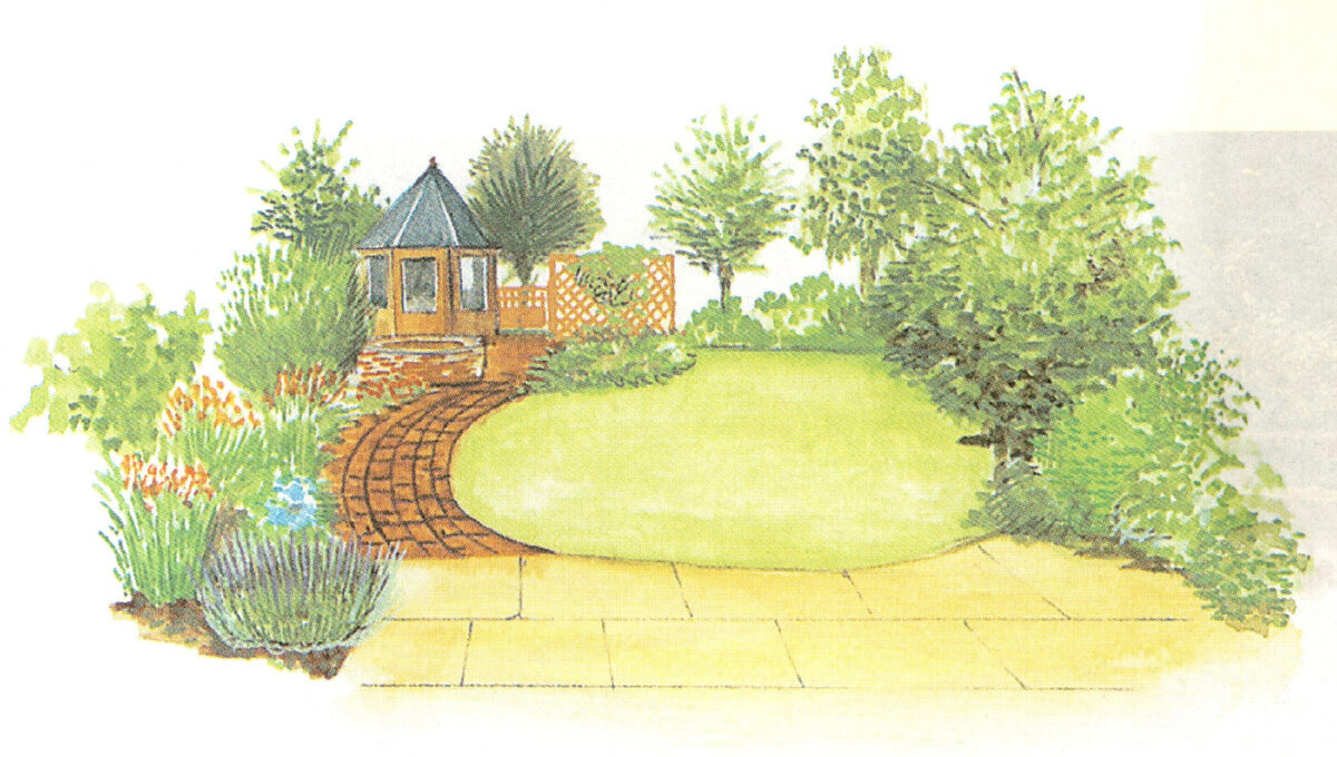 Вид из дома