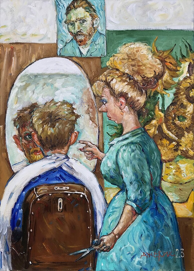 "Настроение - Ван Гог" Художник Анжела Джерих (vk.com/angeladzherih)