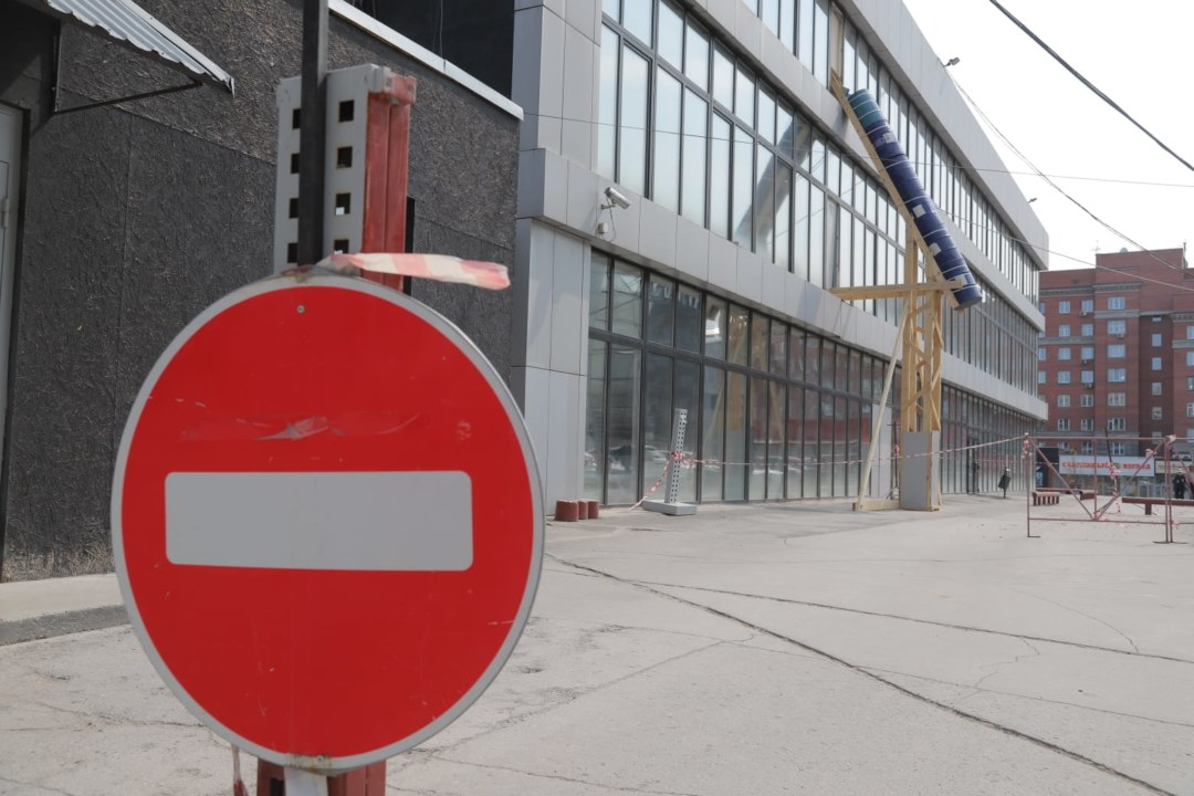 Реконструкция ЦУМа. Фото Михаила Перикова