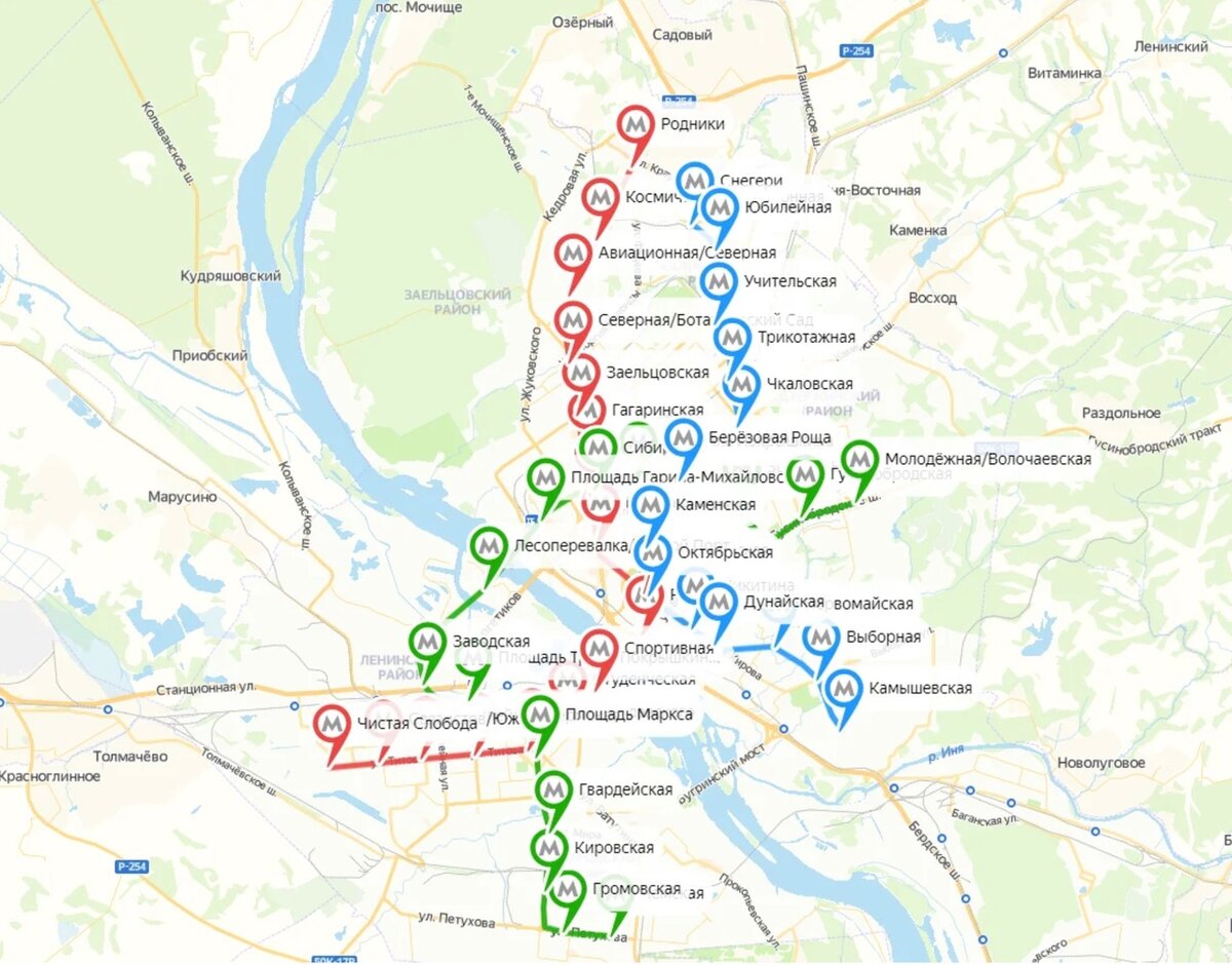 В Новосибирске планируют построить 32 стации метро к 2050 году | НДН.ИНФО |  Дзен