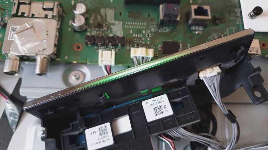 Мигание светодиодов на плате управления