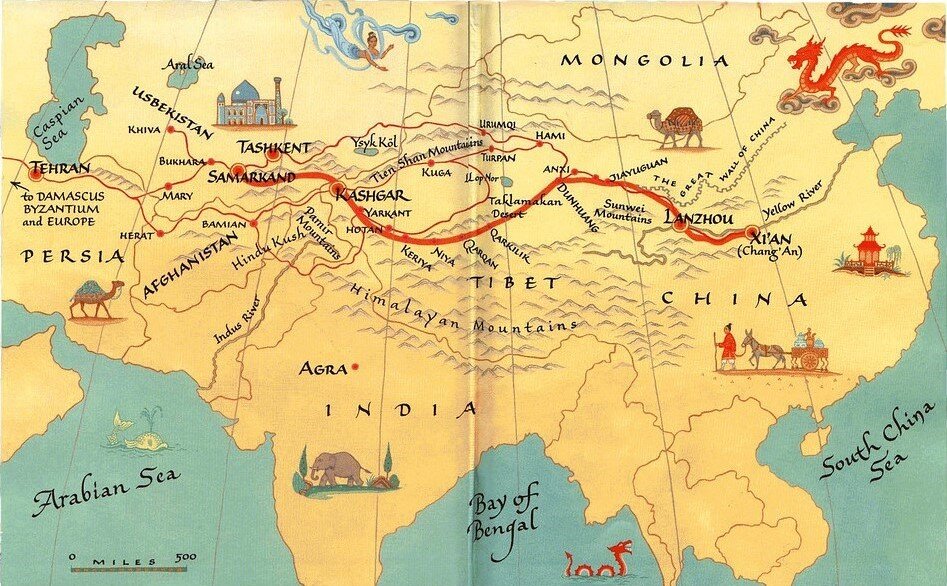 Шелковый путь: следами древних торговцев | Путешествия в Казахстан и  Шерегеш | Дзен