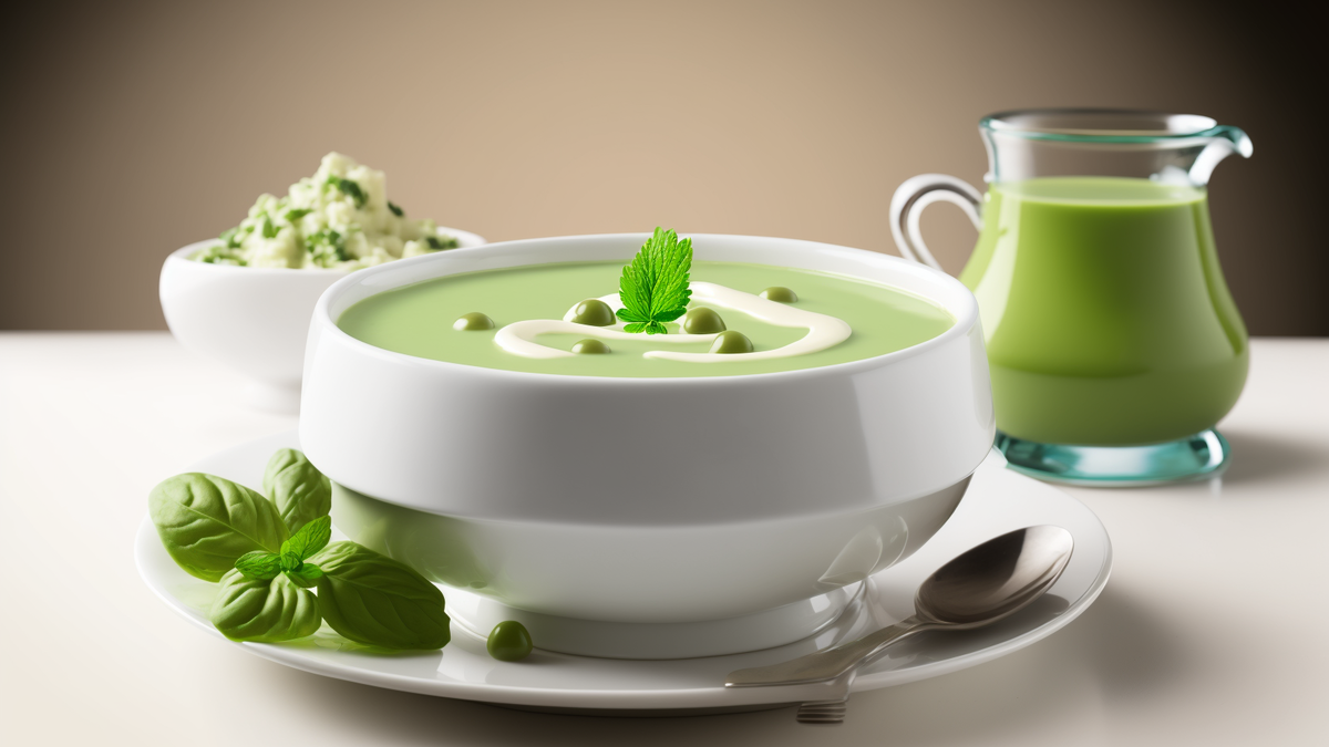    Гороховый суп с мятой© Rnews