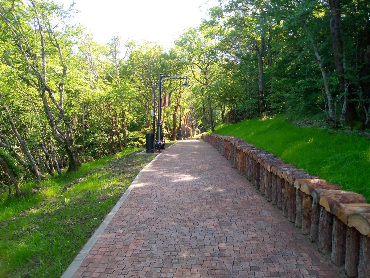 Тропа к блиндажам