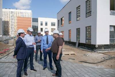    Владимир Волков проверил строительство детского сада на 350 мест в новом ЖК Люберец ©А. Морозова Сайт администрации г.о. Люберцы