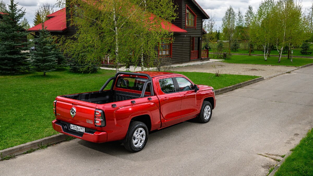 Тест огромного пикапа Great Wall Poer King Kong, который разрушает ...