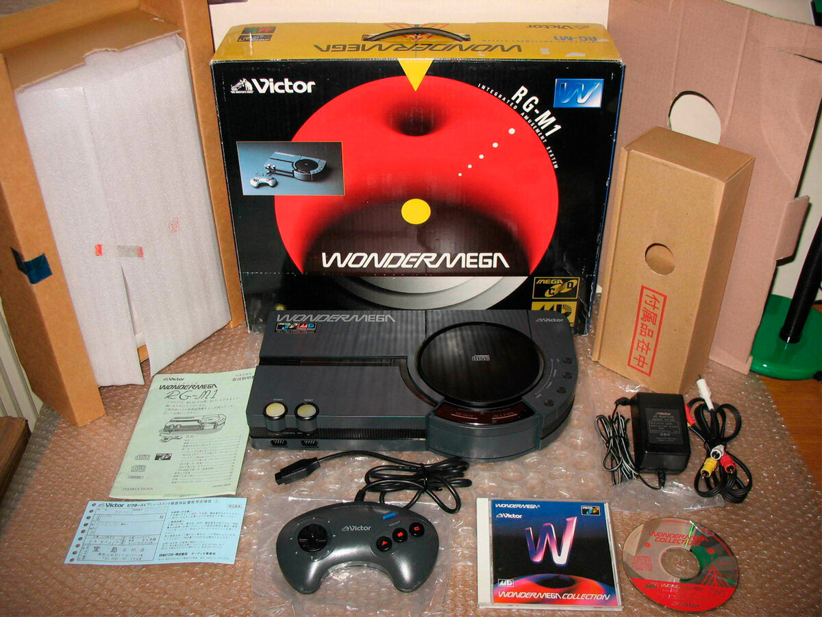 Victor Wondermega RG-M1. Комплектация. Фото найдено на просторах интернета.