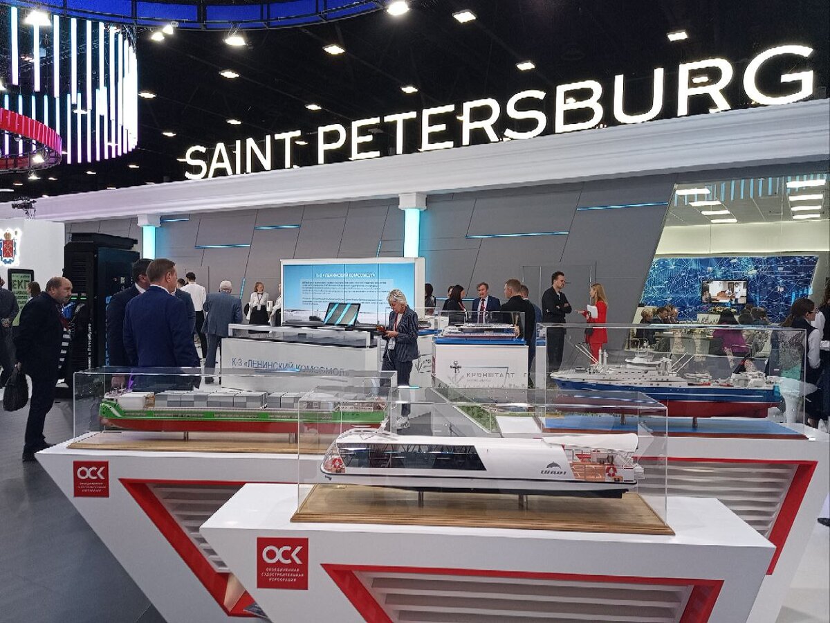 Глава ОСК Алексей Рахманов подвел итоги участия корпорации в ПМЭФ-2023