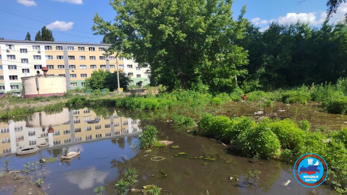 Канализационные воды растекаются, неприятный запах разносится до медцентра  и гостиницы в Липецке | МОО Народный КОНТРОЛЬ | Дзен