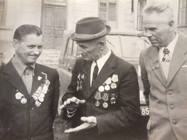    Павел Иванович на встрече ветеранов Великой Отечественной войны
