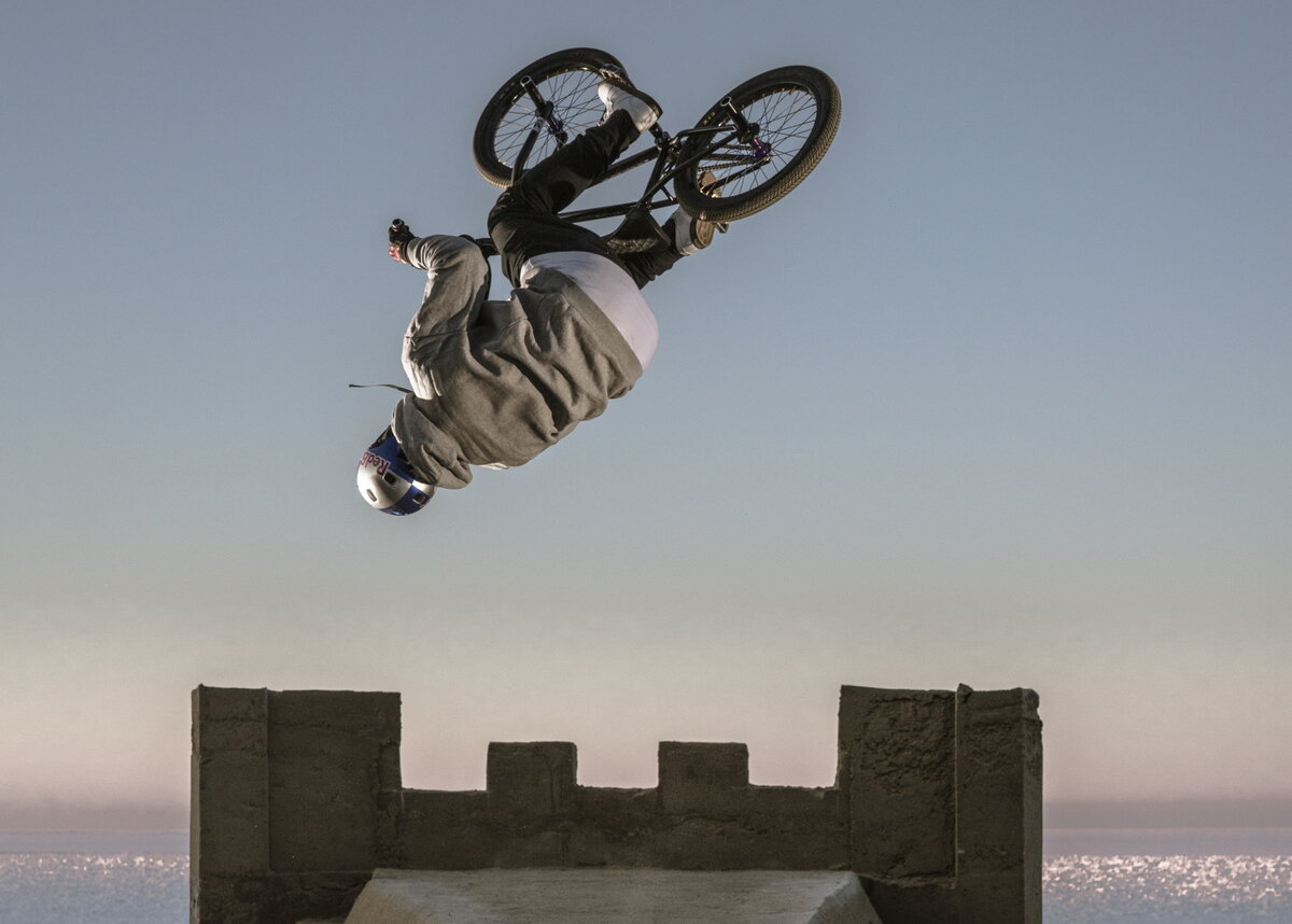 BMX трюки Костя Андреев