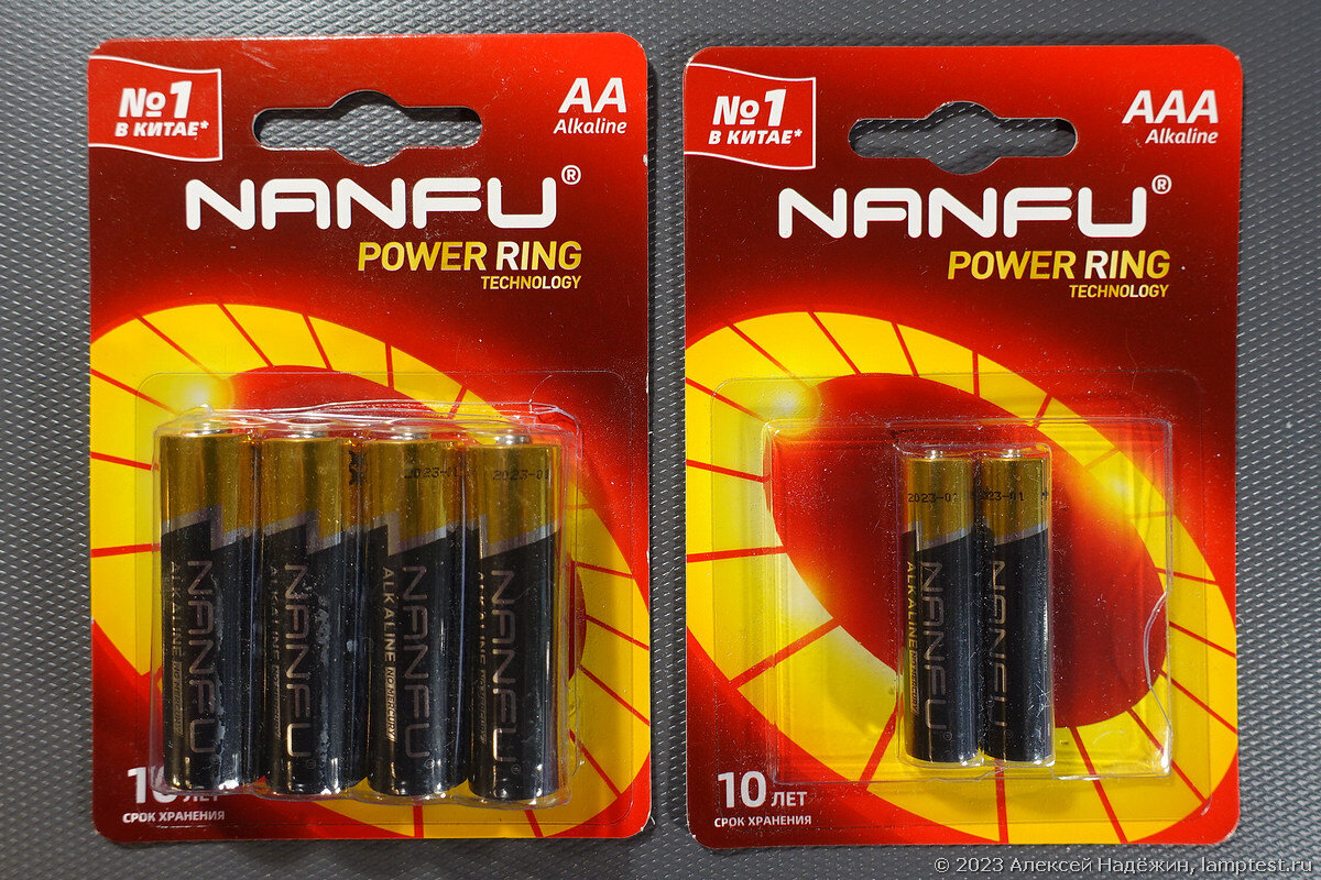 Первый тест самых популярных в Китае батареек Nanfu, пришедших в Россию .