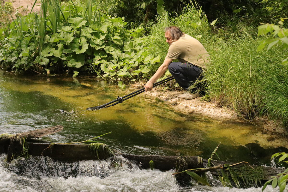 "Видеорыбалка" на нашей Толучеевке