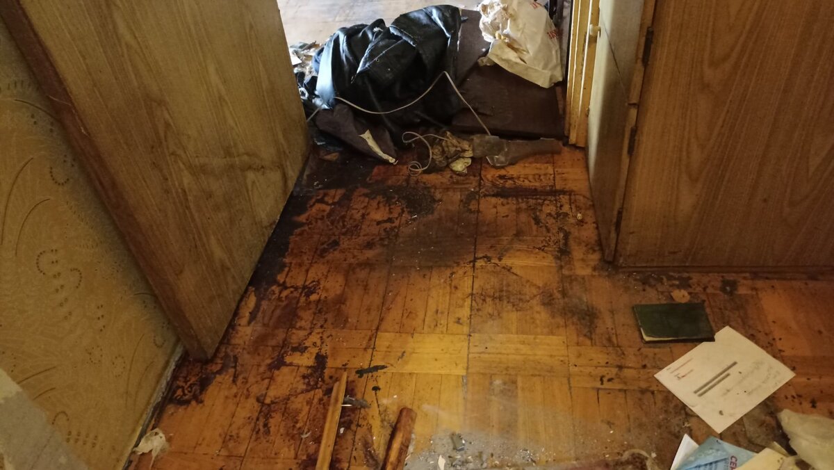 вот так протечка выглядит