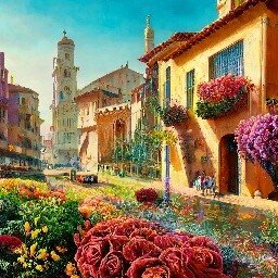 Иллюстрация Красочная Испания