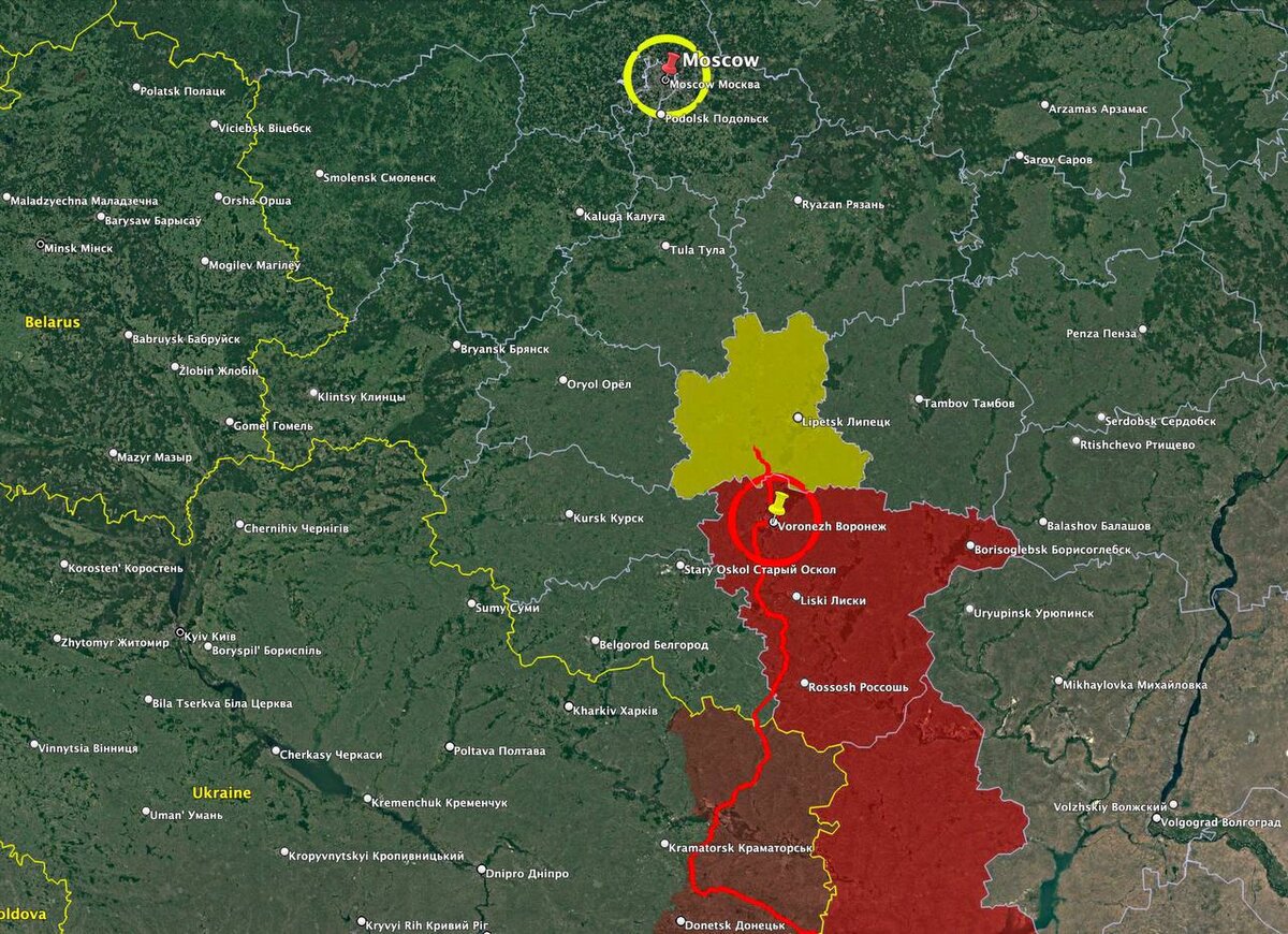 Карта районов украины под контролем днр и лнр на сегодня