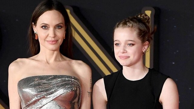 Шайло Джоли-Питт и Анджелина Джоли