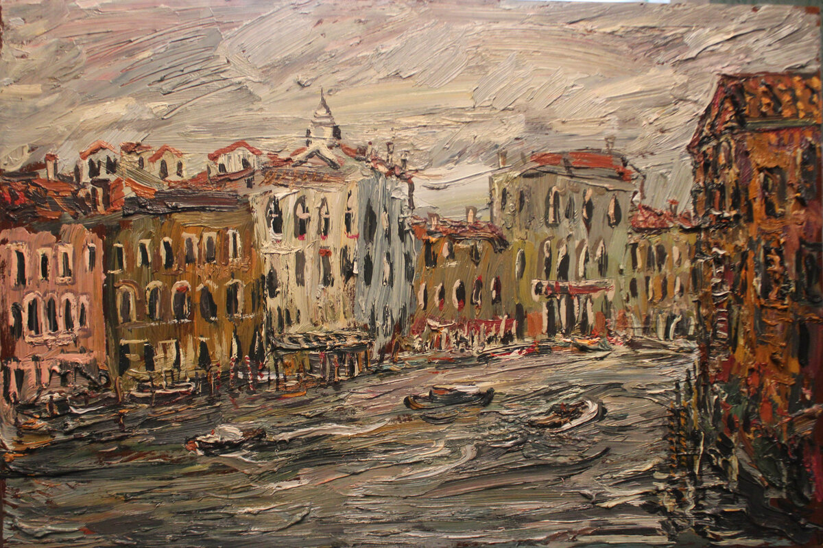 "Большой Канал"  холст.масло 37х50
