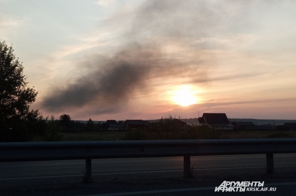    Восток Ставропольского края затянуло дымом из Дагестана
