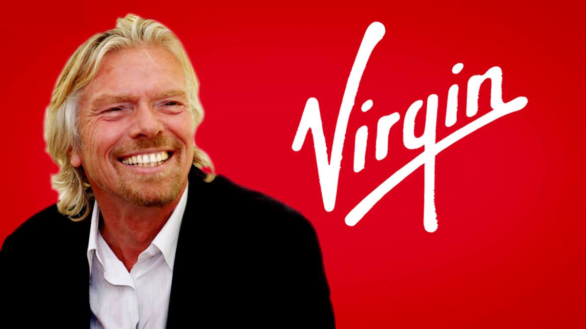 Virgin. Richard Branson Virgin.