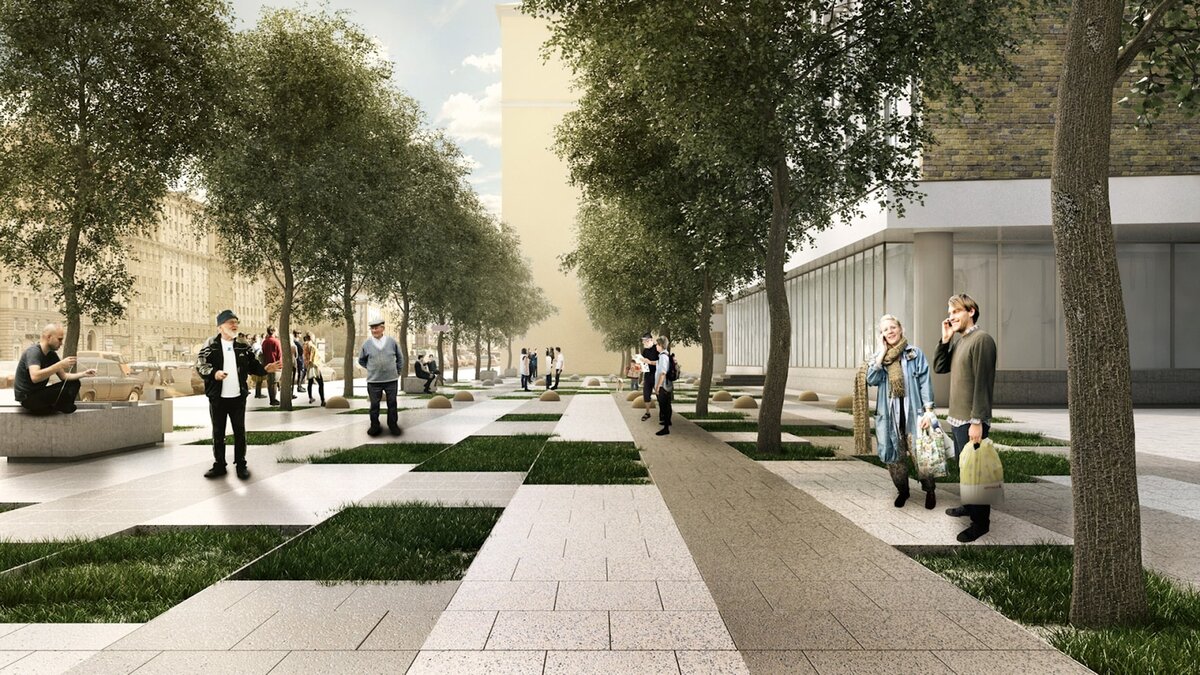 Пешеходная аллея