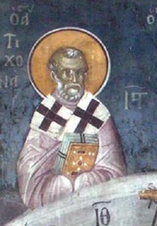Тихон Кипрский. Ок. 1318 г.
