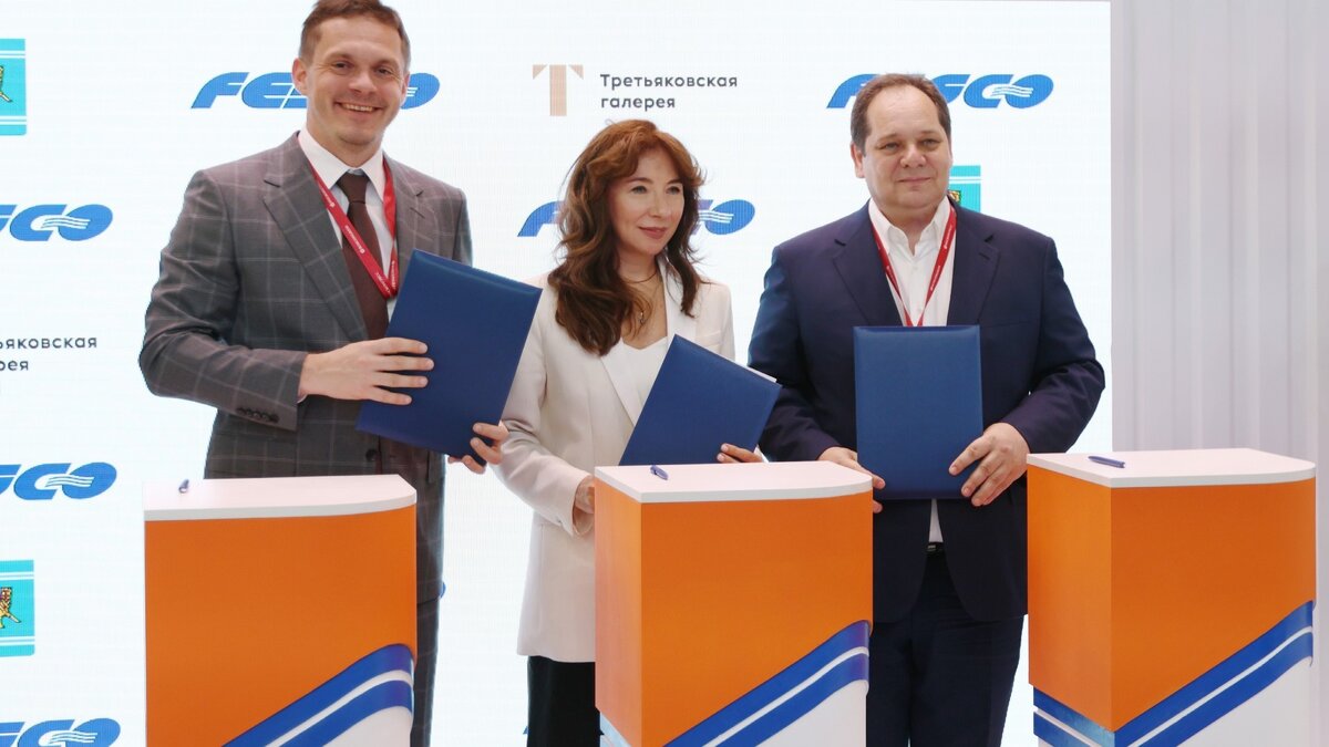     На площадке Петербургского международного экономического форума подписали три важных для ЕАО соглашения, а также меморандум о сотрудничестве с Транспортной группой FESCO (ПАО «ДМП») и Государственной Третьяковской галереей. Участие в церемонии подписания принял губернатор ЕАО Ростислав Гольдштейн.