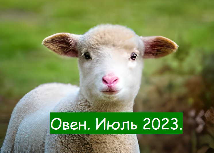 Овен. Гороскоп на июль 2023г.