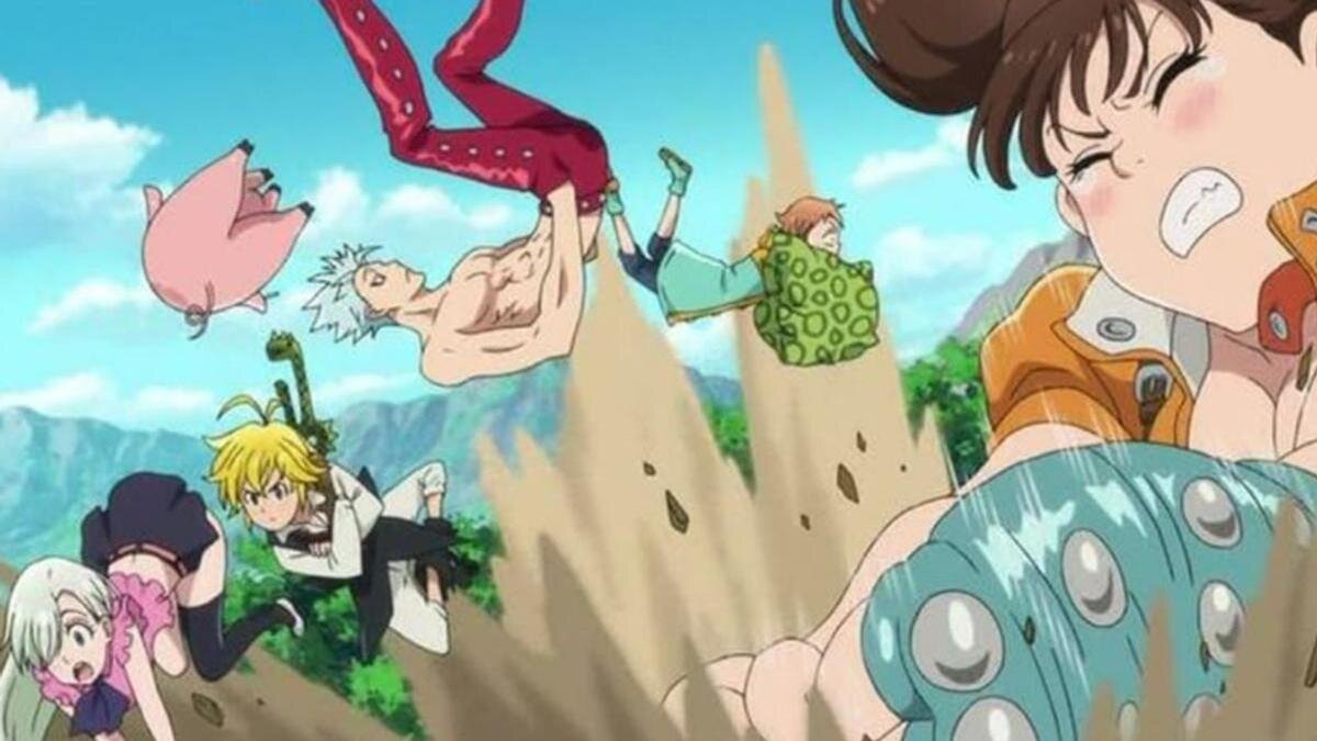    Кадр из аниме «Семь смертных грехов»:IMDb